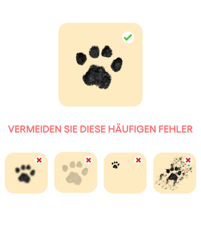 Für ein klares und scharfes Ergebnis