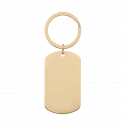 Personalisierter Schlüsselanhänger mit Handschrift und Gravur Military Tag