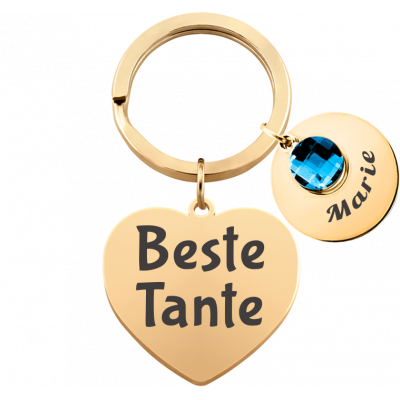 Personalisierter Schlüsselanhänger mit...