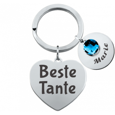 Personalisierter Schlüsselanhänger mit...